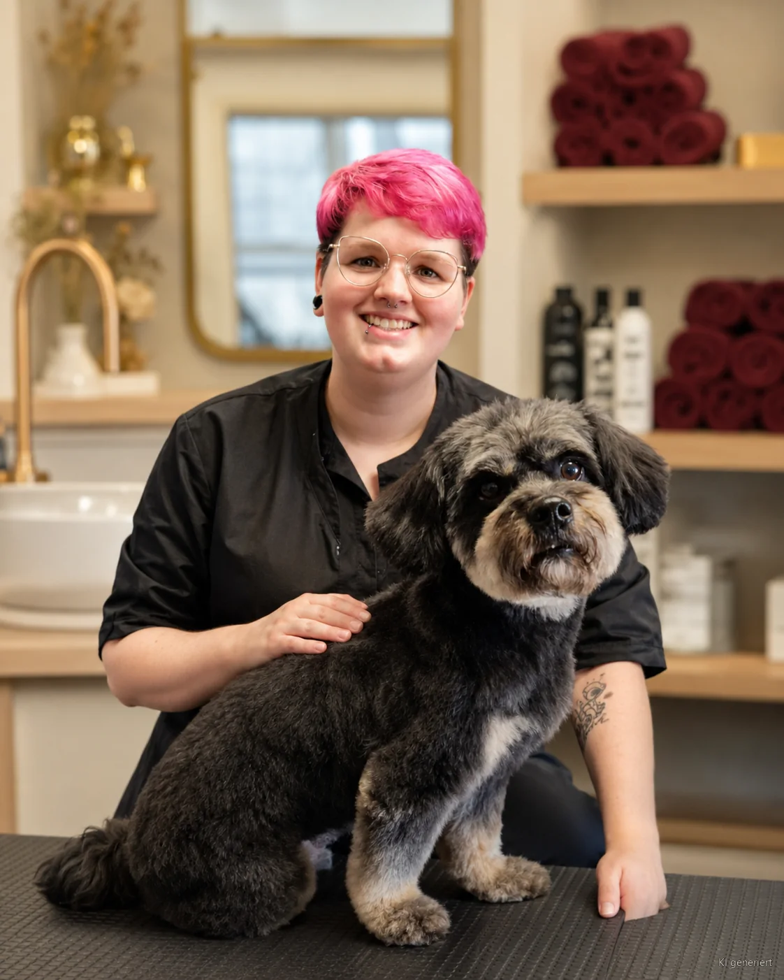Kira Lamprecht, Hundefriseurin bei RundumFellFit in Essen-Borbeck